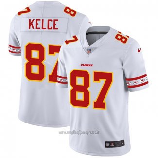 Maglia NFL Limited Kansas City Chiefs Kelce Team Logo Fashion Bianco