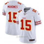 Maglia NFL Limited Kansas City Chiefs Mahomes Team Logo Fashion Bianco