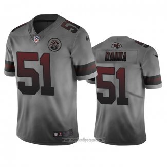 Maglia NFL Limited Kansas City Chiefs Michael Danna Citta Edition Grigio