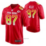 Maglia NFL Limited Kansas City Chiefs Travis Kelce 2019 Pro Bowl Rosso