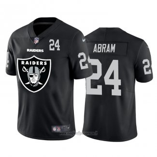 Maglia NFL Limited Las Vegas Raiders Abram Big Logo Number Nero