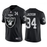 Maglia NFL Limited Las Vegas Raiders Jackson Big Logo Number Nero