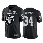 Maglia NFL Limited Las Vegas Raiders Jackson Big Logo Number Nero