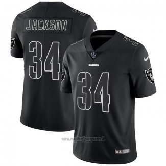 Maglia NFL Limited Las Vegas Raiders Jackson Black Impact