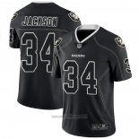 Maglia NFL Limited Las Vegas Raiders Jackson Lights Out Nero