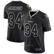 Maglia NFL Limited Las Vegas Raiders Jackson Lights Out Nero