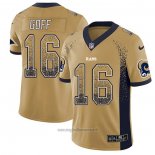 Maglia NFL Limited Los Angeles Rams Goff Rush Drift Fashion Or