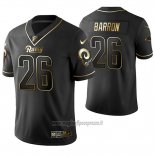 Maglia NFL Limited Los Angeles Rams Mark Barron Golden Edition Nero