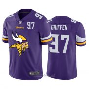 Maglia NFL Limited Minnesota Vikings Griffen Big Logo Number Viola
