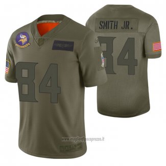 Maglia NFL Limited Minnesota Vikings Irv Smith Jr. 2019 Salute To Service Verde