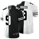 Maglia NFL Limited New Orleans Saints Brees White Black Split