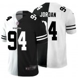 Maglia NFL Limited New Orleans Saints Jordan White Black Split