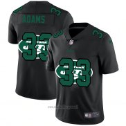 Maglia NFL Limited New York Jets Adams Logo Dual Overlap Nero