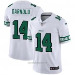 Maglia NFL Limited New York Jets Darnold Team Logo Fashion Bianco