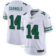 Maglia NFL Limited New York Jets Darnold Team Logo Fashion Bianco