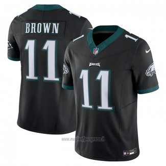 Maglia NFL Limited Philadelphia Eagles A.J. Brown Vapor F.u.s.e. Nero