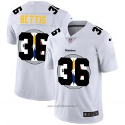 Maglia NFL Limited Pittsburgh Steelers Bettis Logo Dual Overlap Bianco