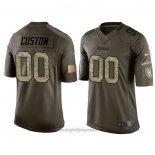 Maglia NFL Limited Pittsburgh Steelers Personalizzate Salute To Service Verde