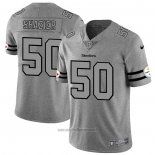 Maglia NFL Limited Pittsburgh Steelers Shazier Team Logo Gridiron Grigio