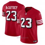 Maglia NFL Limited San Francisco 49ers Christian Mccaffrey Alternato Vapor F.u.s.e. Rosso