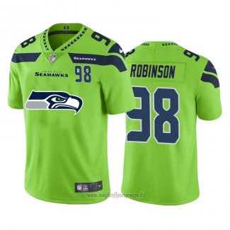 Maglia NFL Limited Seattle Seahawks Robinson Big Logo Number Verde
