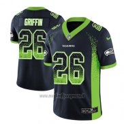 Maglia NFL Limited Seattle Seahawks Shaquill Griffin Blu 2018 Rush Drift Fashion