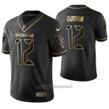 Maglia NFL Limited Tampa Bay Buccaneers Chris Godwin Golden Edition Nero