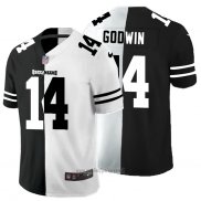 Maglia NFL Limited Tampa Bay Buccaneers Godwin Black White Split
