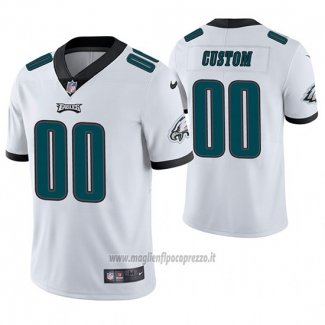 Maglia NFL Philadelphia Eagles Personalizzate Bianco Vapor Untouchable