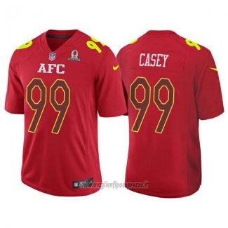Maglia NFL Pro Bowl AFC Casey 2017 Rosso