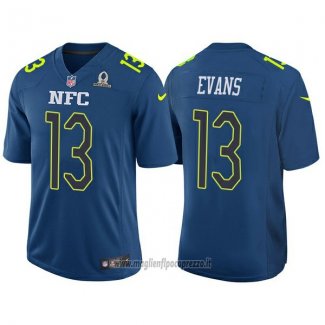 Maglia NFL Pro Bowl NFC Evans 2017 Blu