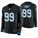 Maglia NFL Therma Manica Lunga Carolina Panthers Kawann Short Nero