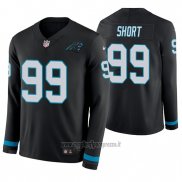 Maglia NFL Therma Manica Lunga Carolina Panthers Kawann Short Nero