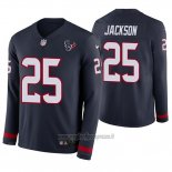 Maglia NFL Therma Manica Lunga Houston Texans Kareem Jackson Blu