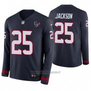 Maglia NFL Therma Manica Lunga Houston Texans Kareem Jackson Blu