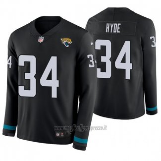 Maglia NFL Therma Manica Lunga Jacksonville Jaguars Carlos Hyde Nero