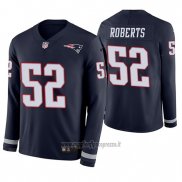 Maglia NFL Therma Manica Lunga New England Patriots Elandon Roberts Blu