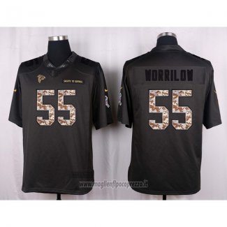 Maglia NFL Anthracite Atlanta Falcons Worrilow 2016 Salute To Service