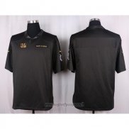 Maglia NFL Anthracite Cincinnati Bengals Apagado Salute To Service Grigio