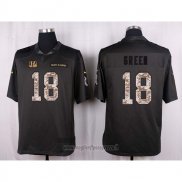 Maglia NFL Anthracite Cincinnati Bengals Green Apagado Salute To Service Grigio