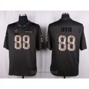 Maglia NFL Anthracite Dallas Cowboys Irvin 2016 Salute To Service