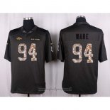 Maglia NFL Anthracite Denver Broncos Ware 2016 Salute To Service