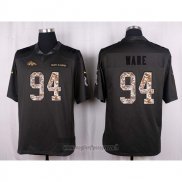 Maglia NFL Anthracite Denver Broncos Ware 2016 Salute To Service