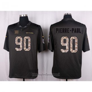 Maglia NFL Anthracite New York Giants Pierre-paul 2016 Salute To Service