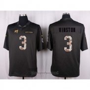 Maglia NFL Anthracite Tampa Bay Buccaneers Winston 2016 Salute To Service