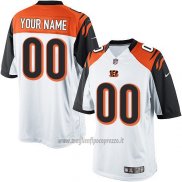 Maglia NFL Cincinnati Bengals Personalizzate Bianco
