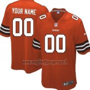 Maglia NFL Cleveland Browns Personalizzate Rosso