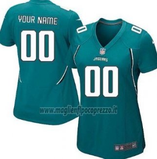 Maglia NFL Donna Jacksonville Jaguars Personalizzate Blu