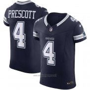Maglia NFL Elite Dallas Cowboys Dak Prescott Vapor F.u.s.e. Blu