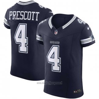 Maglia NFL Elite Dallas Cowboys Dak Prescott Vapor F.u.s.e. Blu